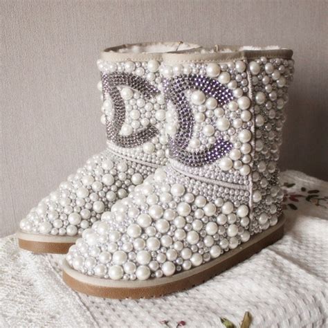 Chanel ugg pearl boots ugg boots norstrom + FREE SHIPPING